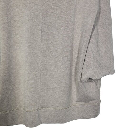 Tahari Women's Dolman Sleeve Turtle Neck Neutral Sweater/Poncho Beige Size Large - Picture 11 of 12